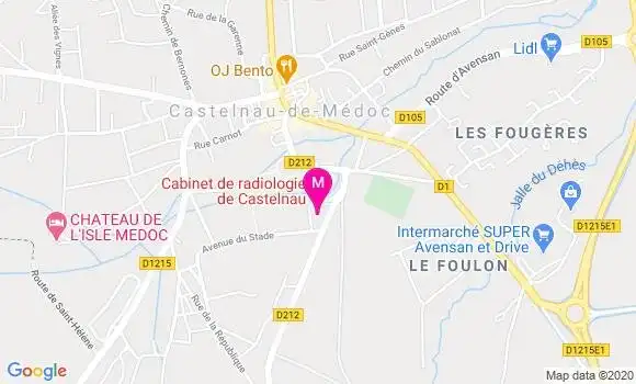 Localisation Dr Remi Pacot