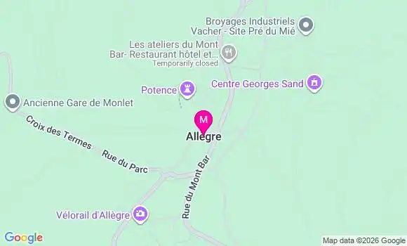 Localisation Dr Elodie Rousson