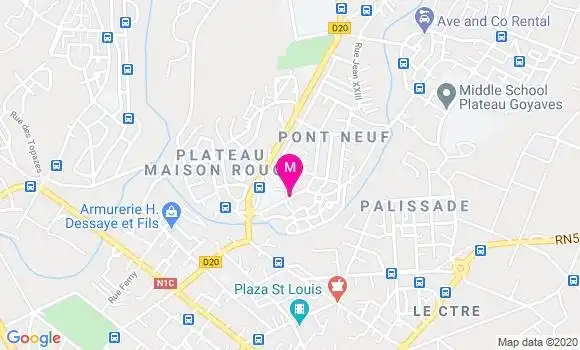 Localisation Dr Audrey Kieffer