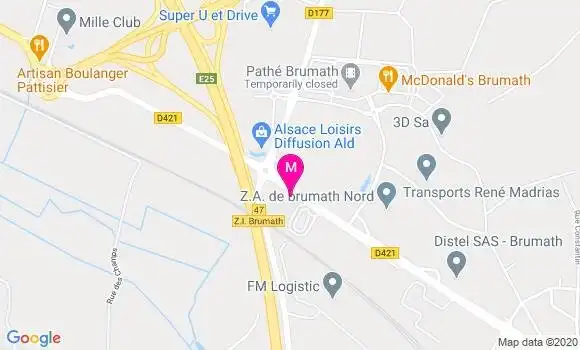 Localisation Dr Alexandre Francois