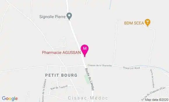 Localisation Dr Blandine Andre Bouthors