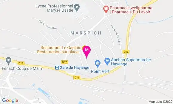 Localisation Dr Sandra Pacini