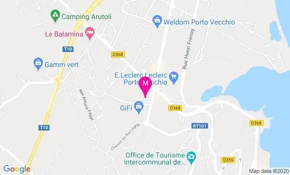 Localisation Dr Frederic Telemaque Leccia