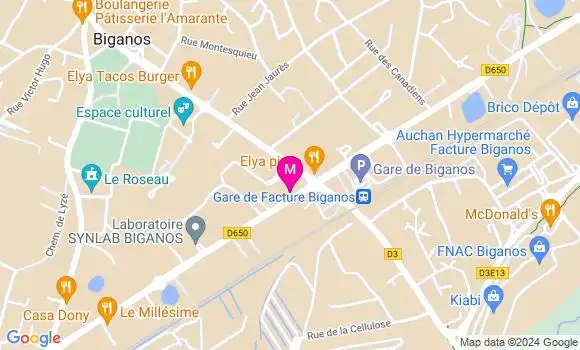 Localisation Dr Cécile Depont