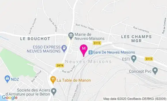 Localisation Dr Aymeric Michaux
