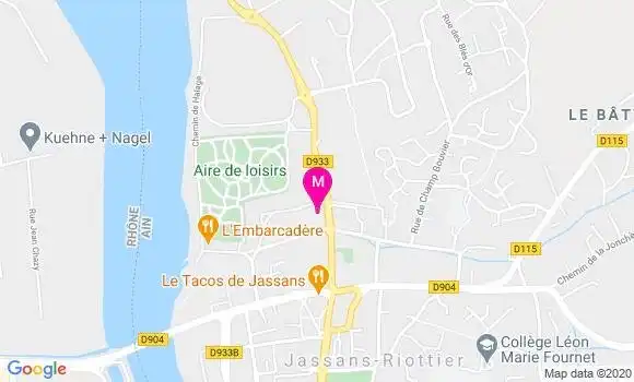 Localisation Dr Charlotte Durand
