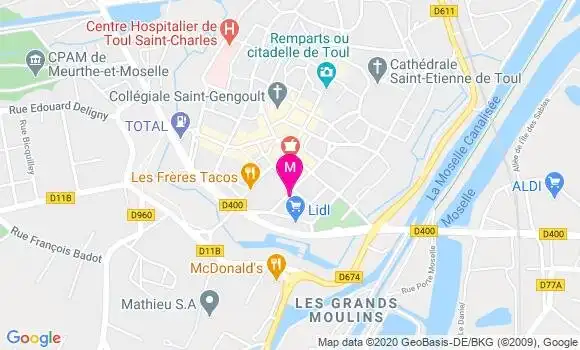Localisation Dr Arnaud Guillin