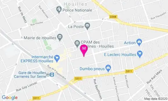 Localisation Dr Pascal Mestat
