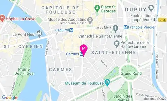 Localisation Dr Guillaume Boyer Vidal