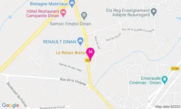 Localisation Dr Sebastien Cottereau