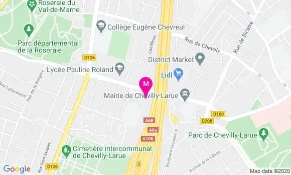Localisation Dr Patricia Brat