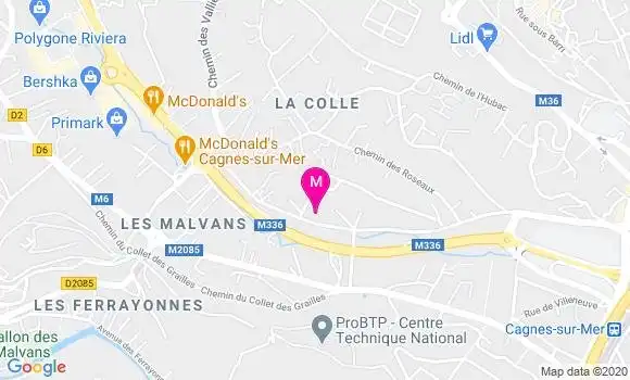 Localisation Dr Patrick Gendre