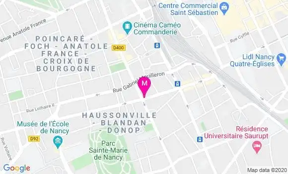 Localisation Dr Marie Violaine Bonnet
