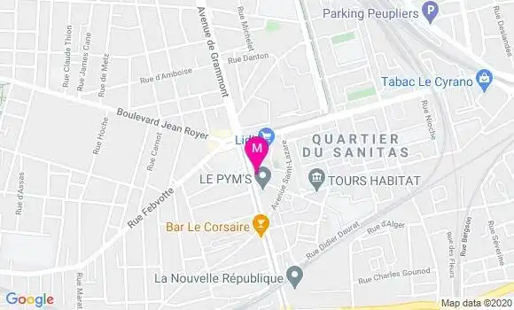 Localisation Dr Guillaume Lecocq