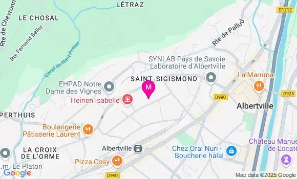 Localisation Dr Marine Jaussaud