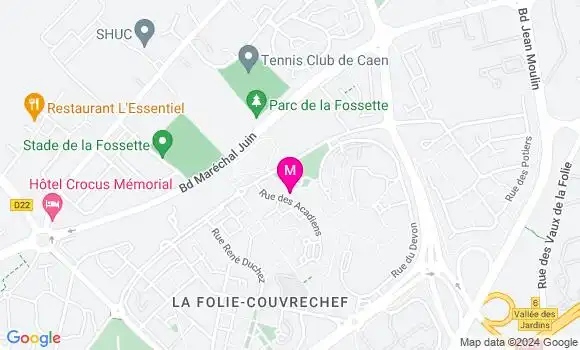 Localisation Dr Simon Ferrec