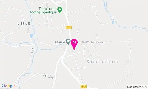 Localisation Dr Fanny Lacombe