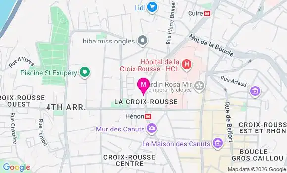 Localisation Dr Camille Blanc Cognault