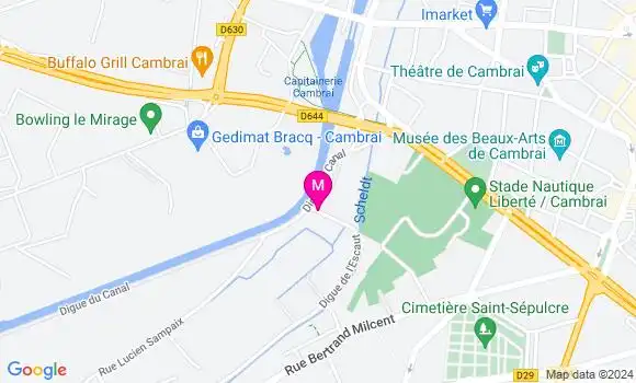 Localisation Dr Cédric Piette