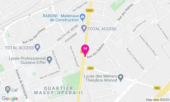 Localisation Dr Ouardia Ait El Djoudi
