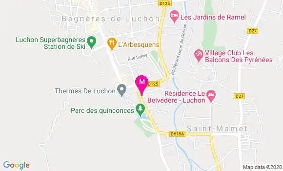 Localisation Dr Elodie Sinca