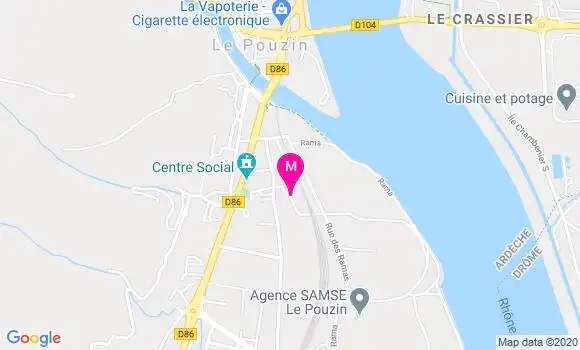 Localisation Dr Elodie Tribut