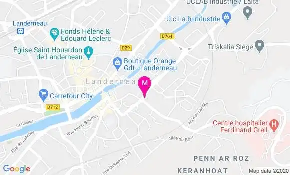 Localisation Dr Annie Maout