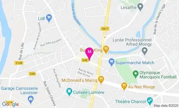 Localisation Dr Claude Kenig
