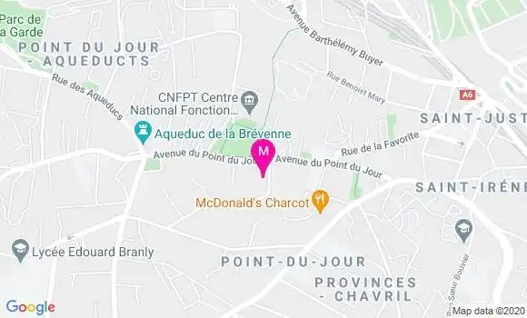 Localisation Dr Marie Francoise Meddah Rouze