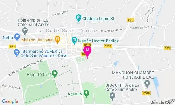 Localisation Dr Mathilde Bahuet Leduc