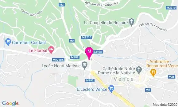 Localisation Dr Philippe Mestre