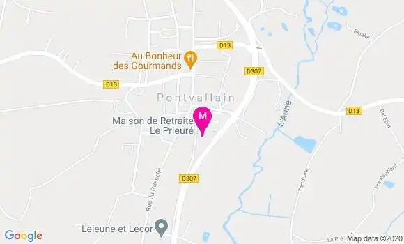 Localisation Dr Marie Christine Gerain