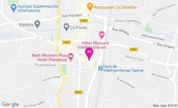 Localisation Dr Cedric Granet