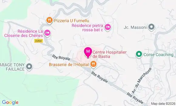 Localisation Dr Emmanuelle De Gentile Pasquier