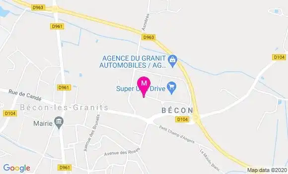 Localisation Dr Bettina Benard