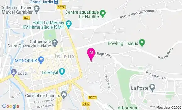 Localisation Dr Sandrine Kalinsky