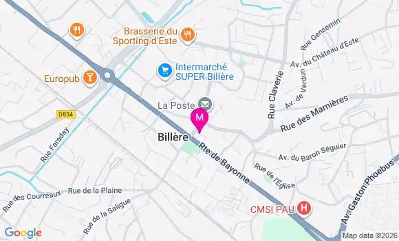 Localisation Dr Jean Mamert