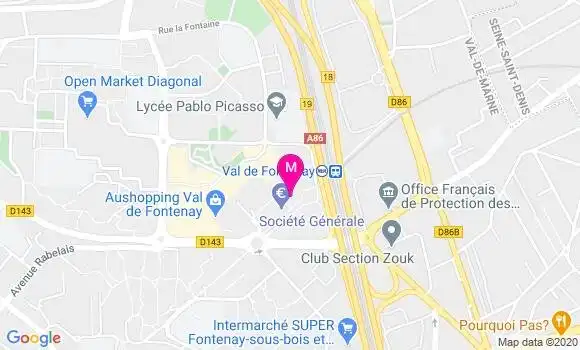 Localisation Dr Sylvain Cazard