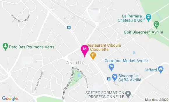 Localisation Dr Mathilde Foulques