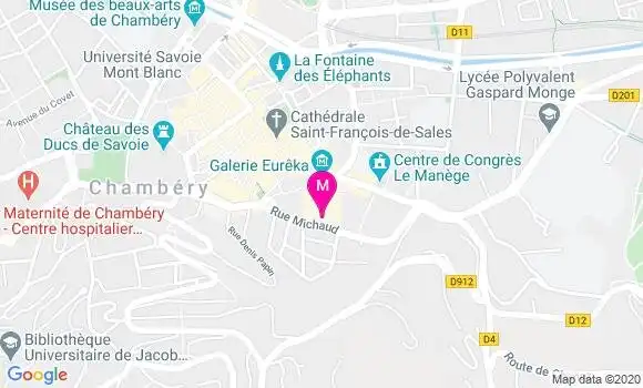 Localisation Dr Elodie Fournier