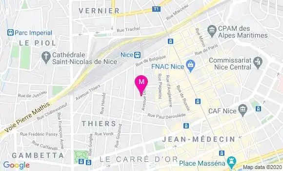 Localisation Dr Benjamin Fiol