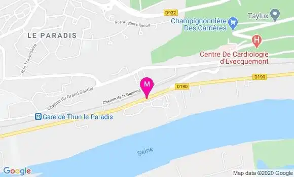 Localisation Dr Benjamin Andrianirina