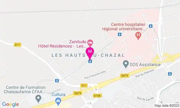 Localisation Dr Delphine Monnier Passard