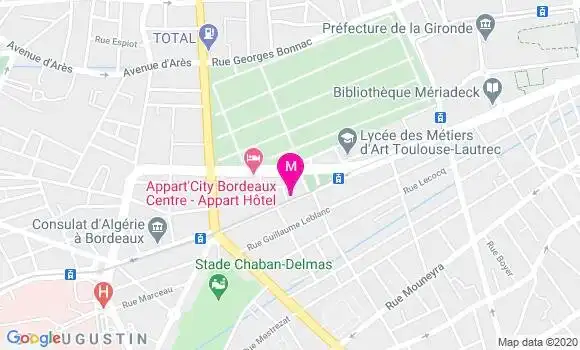 Localisation Dr Carole Bailly Lavaud