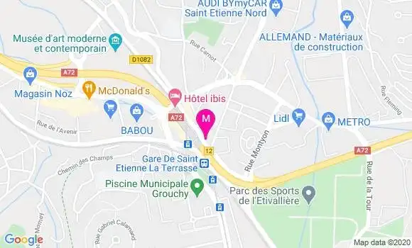 Localisation Dr Nathalie Ferigo