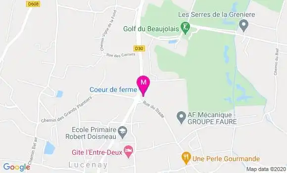 Localisation Dr Hadrien Frange