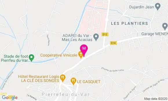 Localisation Dr Isabelle Audrin