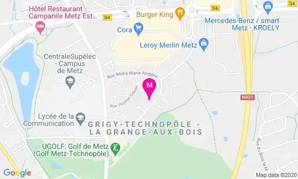 Localisation Dr Emilie Rumilly