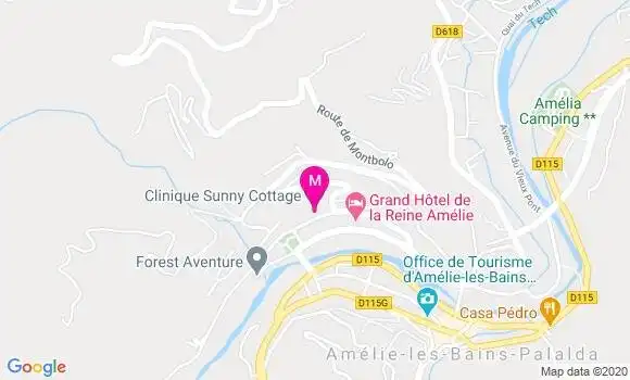 Localisation Dr Anamaria Mladin