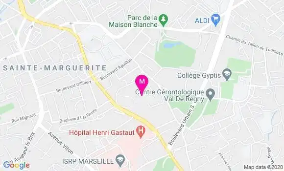 Localisation Dr Flora Bat Pitault